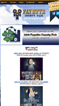 Mobile Screenshot of fayettefair.com